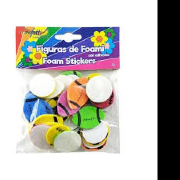 FIGURAS FOAMI CADH. BALONES DEPORTIVOS 1009 E12C144